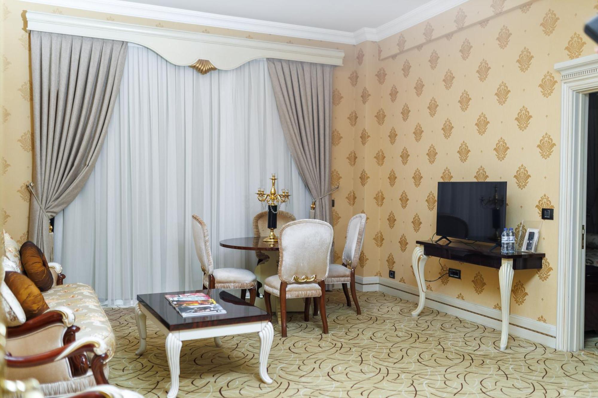 Ayan Palace Hotel Tovuz Eksteriør bilde