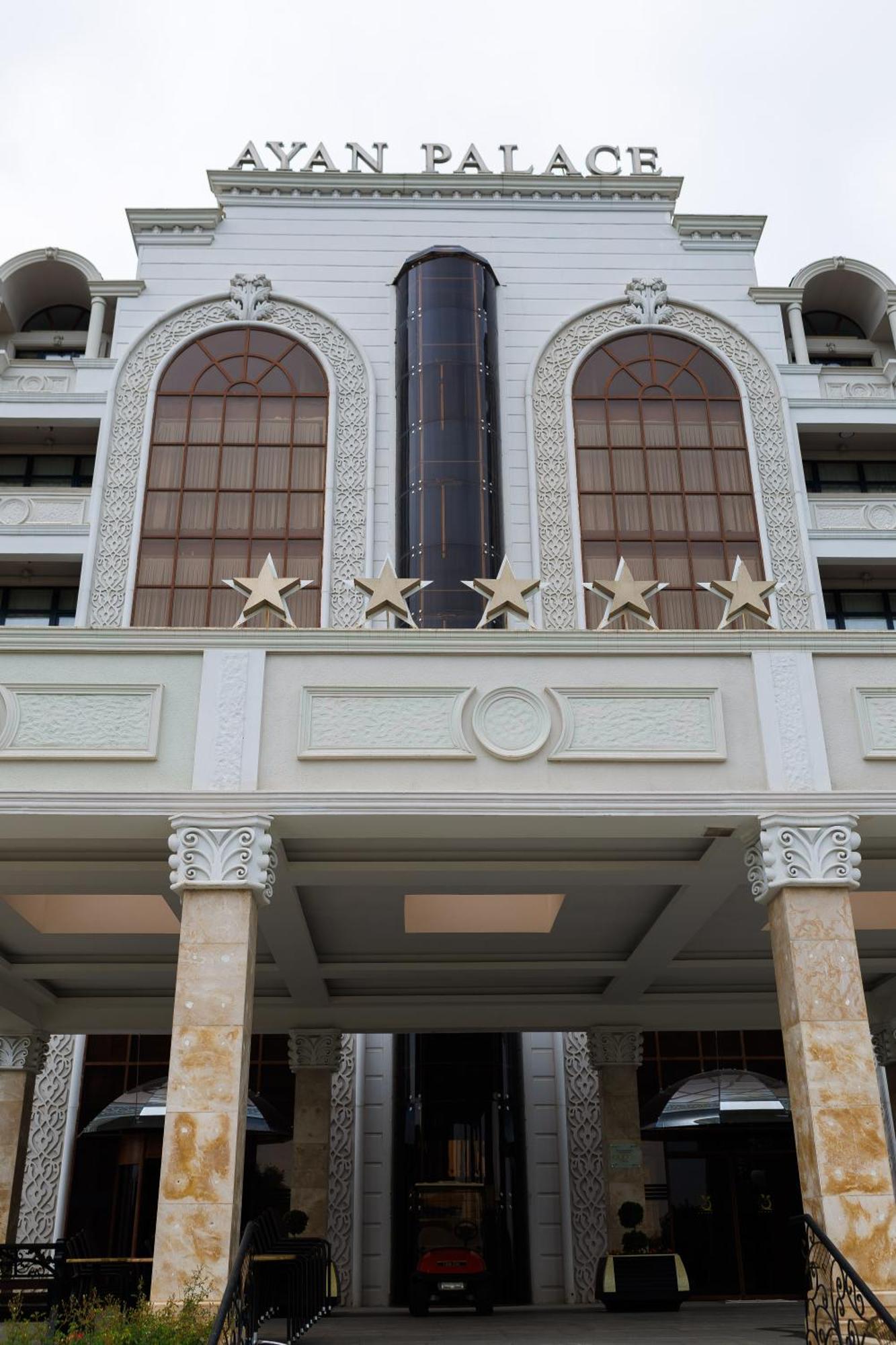 Ayan Palace Hotel Tovuz Eksteriør bilde