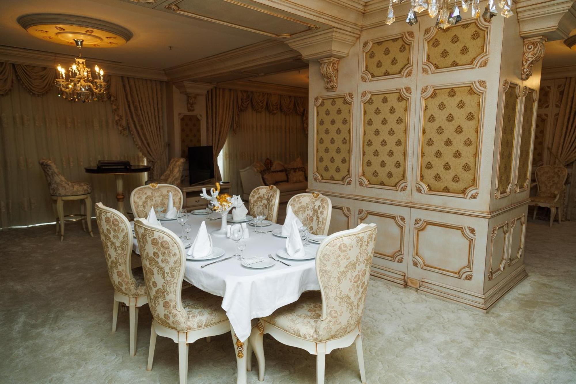 Ayan Palace Hotel Tovuz Eksteriør bilde