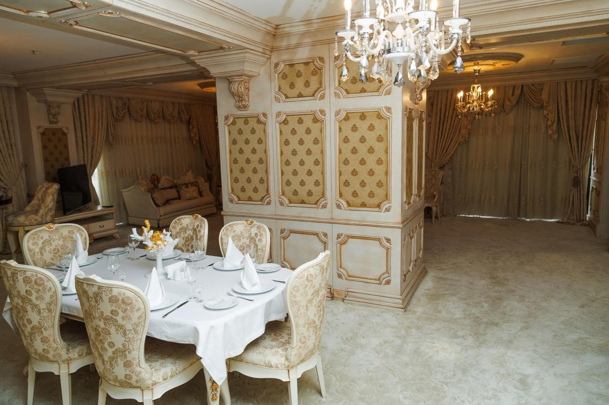 Ayan Palace Hotel Tovuz Eksteriør bilde