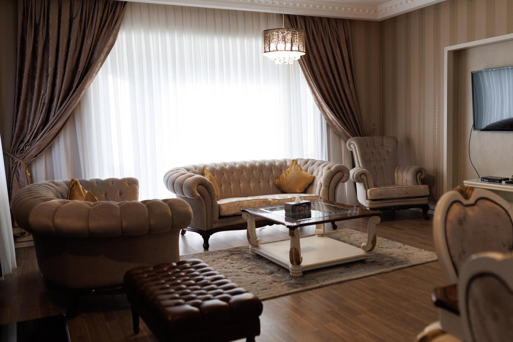 Ayan Palace Hotel Tovuz Eksteriør bilde